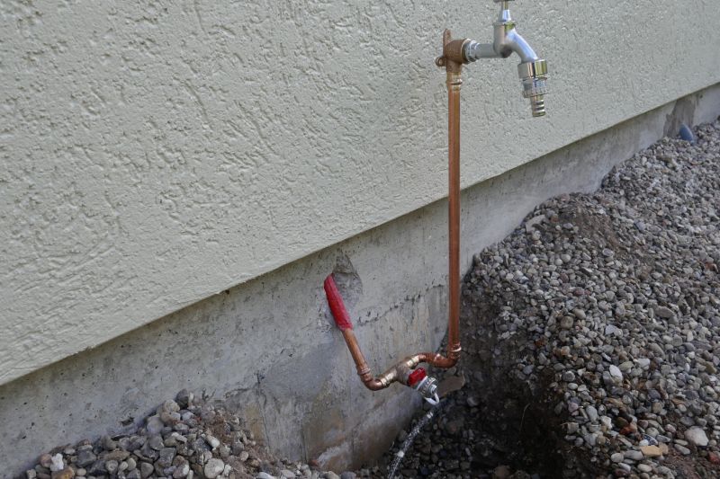 Outdoor Faucet Plumbing